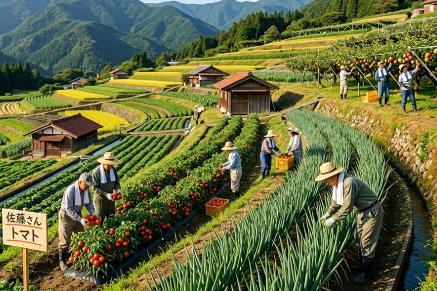 Amalan itu membolehkan penduduk bandar berinteraksi dengan petani sekali gus merasakan hubungan lebih dekat.