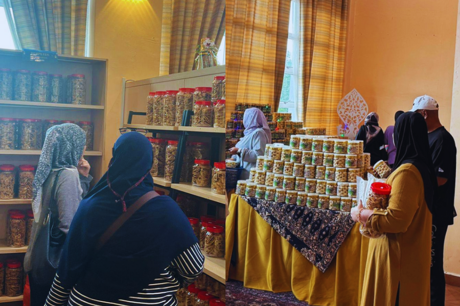 Setiap tahun kuih raya dihasilkan banduan mendapat sambutan tinggi. 