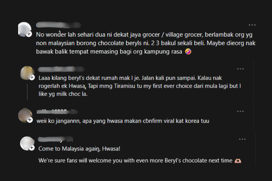 Komen netizen.