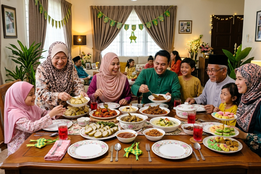 Perasaan takut dikritik membuatkan menantu enggan memasak semasa raya.