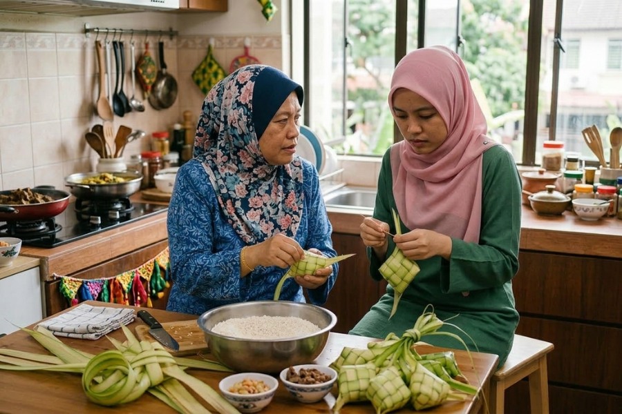 Tak semua menantu selesa memasak di dapur mentua kerana ada yang takut dikritik.