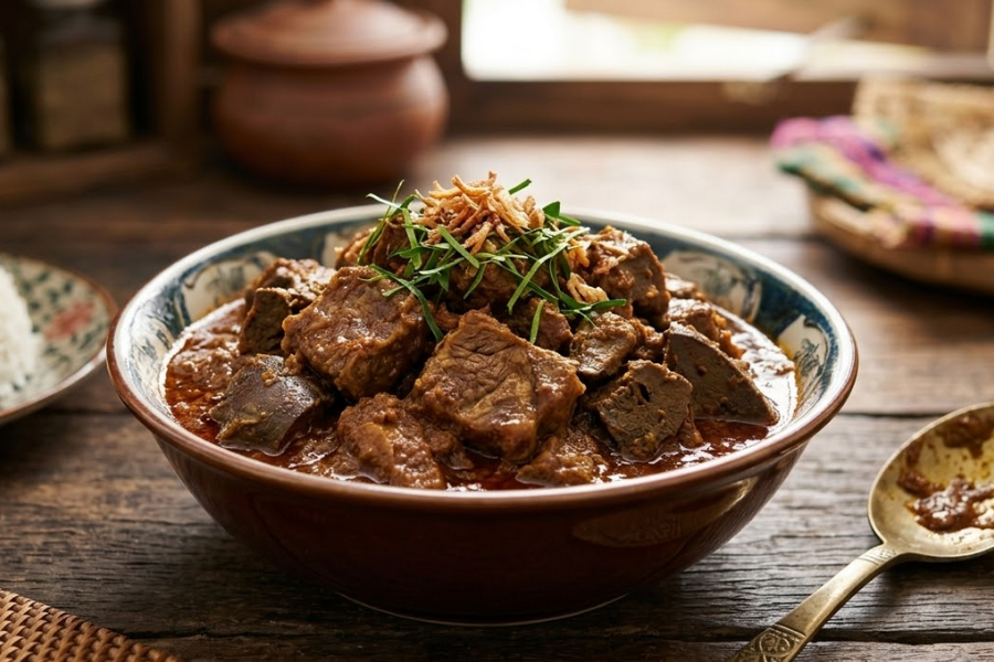 Rendang Nasib antara menu rendang jarang didengar. 