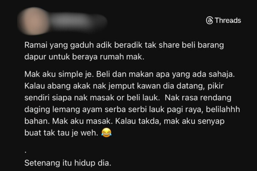 Perkongsian netizen tersebut meraih perhatian.