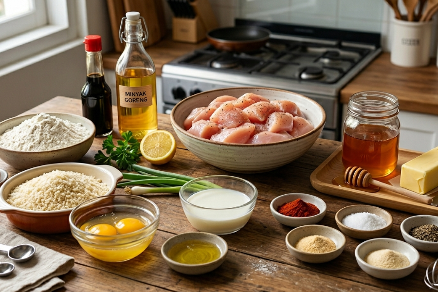 Gabungan rasa manis madu, lemak mentega cukup menaikkan selera.