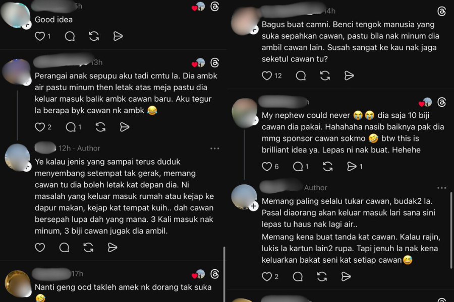Komen netizen di media sosial.