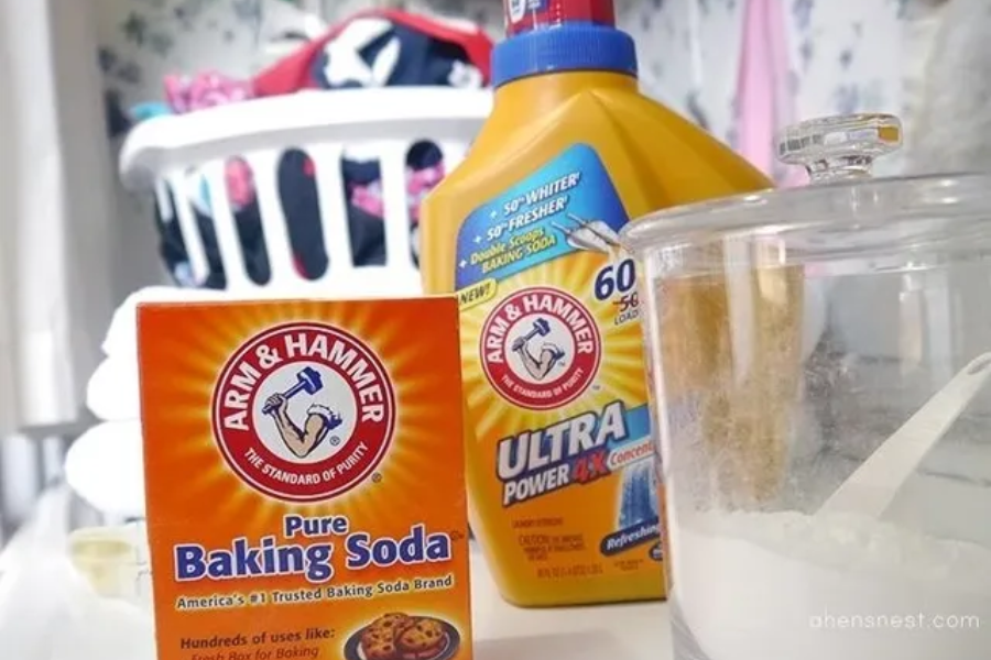 Penggunaan serbuk penaik dapat membantu menyingkirkan bau yang tidak menyenangkan.