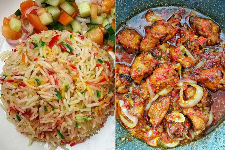 Nasi hujan panas sebenarnya sesuai dijamah dengan apa jenis lauk.