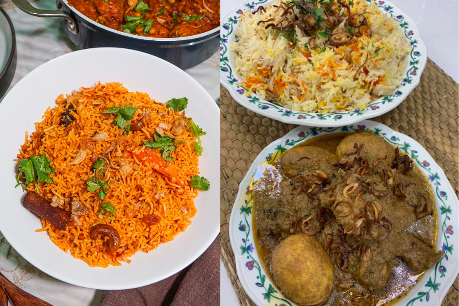 Nasi beriani juga sesuai untuk dijadikan menu rumah terbuka.