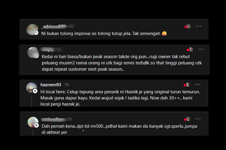 Komen netizen.