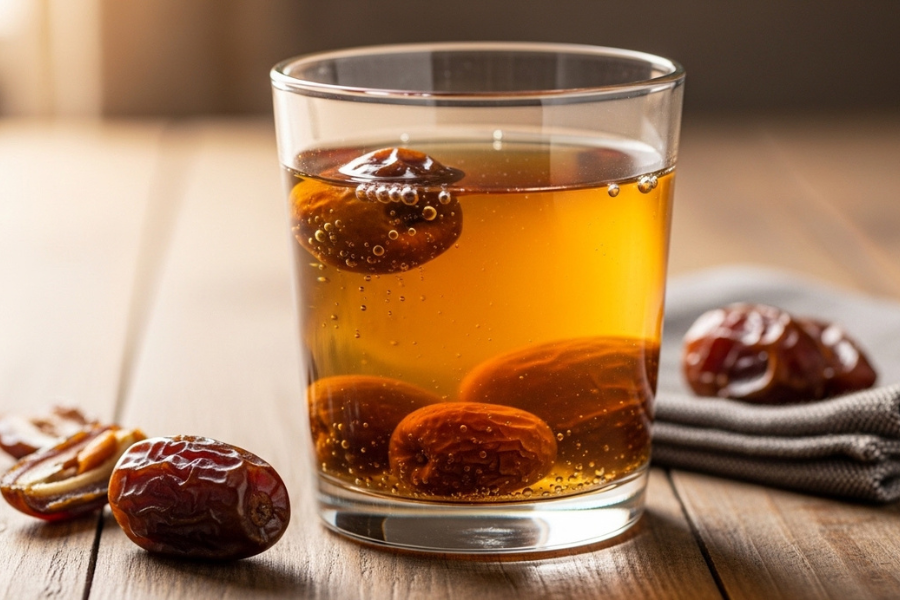 Air nabeez atau rendaman kurma boleh menjaga sistem pencernaan anda.