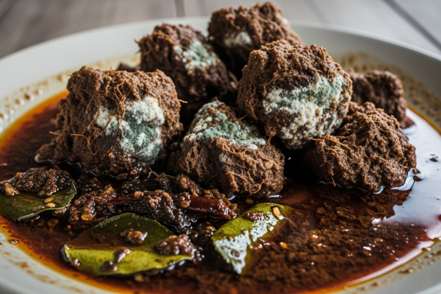 Punca termakan rendang daging basi dan berbau hanyir menjadi punca Kodi Rasheed tidak boleh makan daging sehingga hari ini.