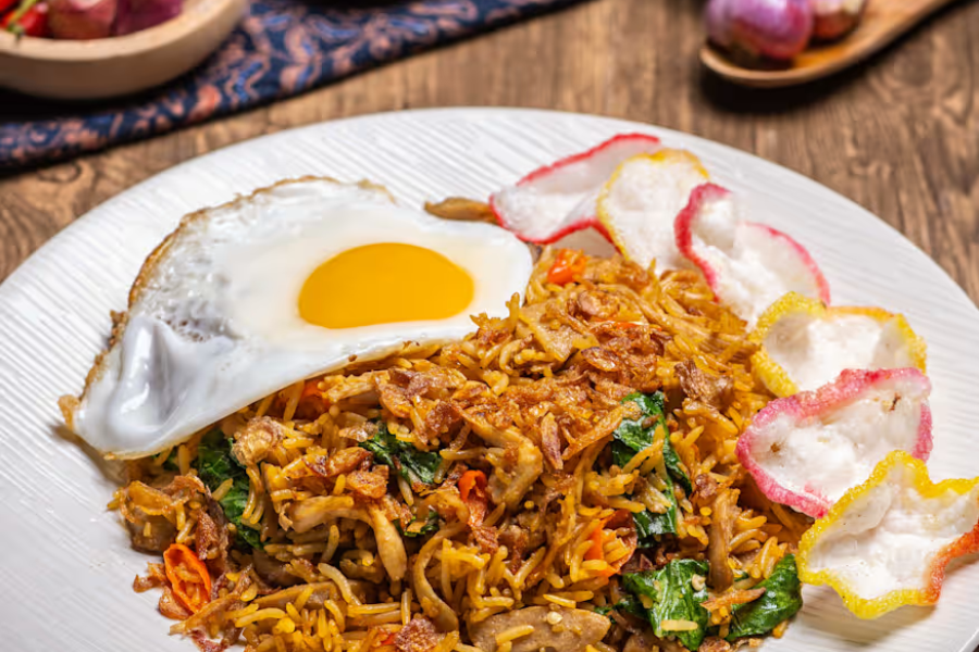 Nasi goreng juga sedap jika dibuat sendiri di rumah.