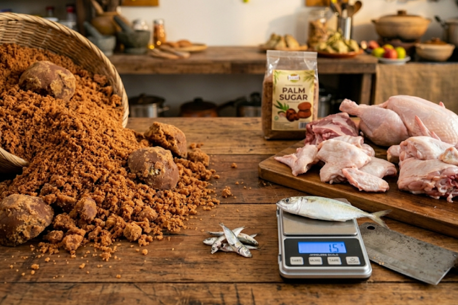 Perkongsian seorang lelaki berkenaan sukatan bahan masakan mendapat pujian warganet.