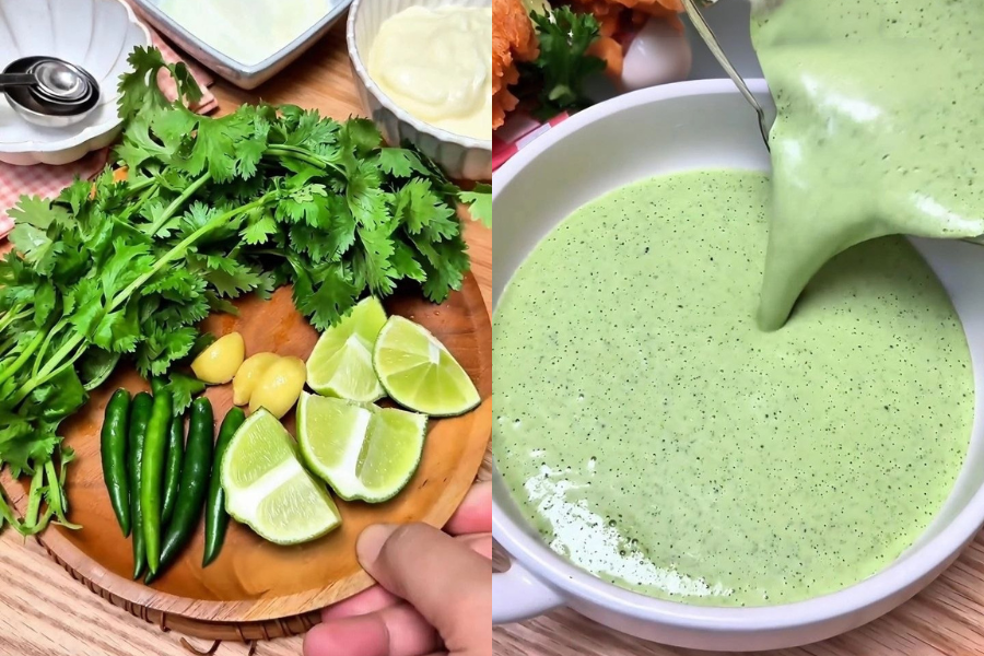 Bahan yang digunakan juga mudah dan hanya perlu dikisar sahaja.