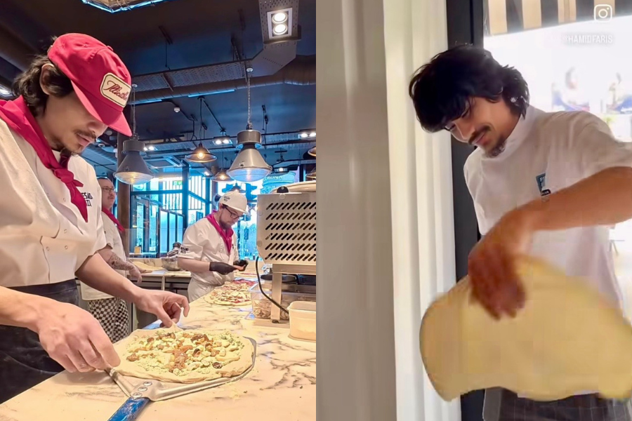 Chef Zaini Ahmad mahir membuat piza selepas tujuh tahun berada dalam industri.