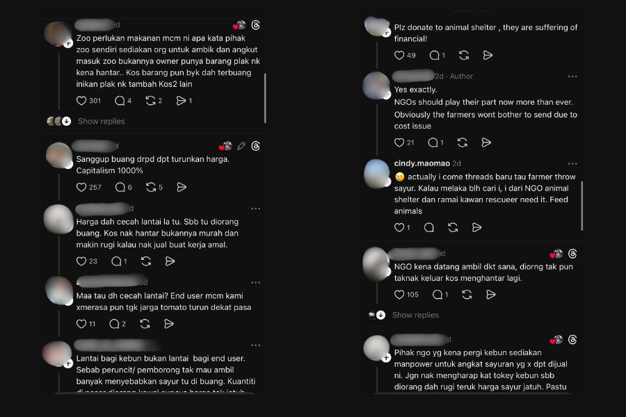 Perkongsian itu mencetuskan perbincangan hangat dalam kalangan netizen.