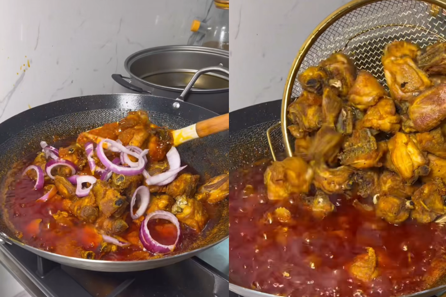 Ayam masak sunquick adalah versi ‘twist’ kepada hidangan klasik ayam masak merah.