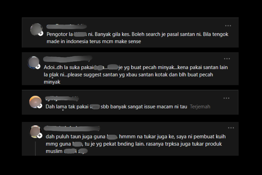 Komen netizen.
