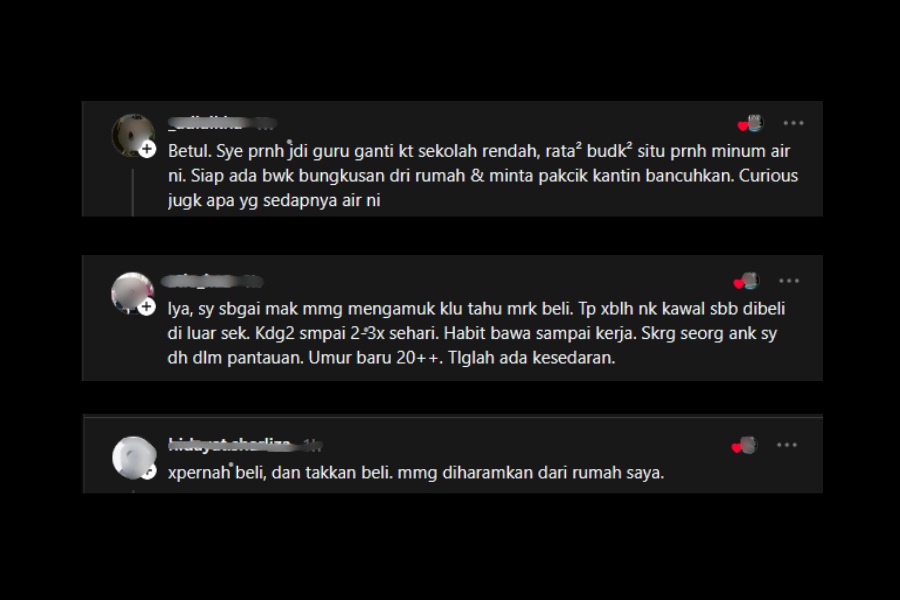 Komen netizen.