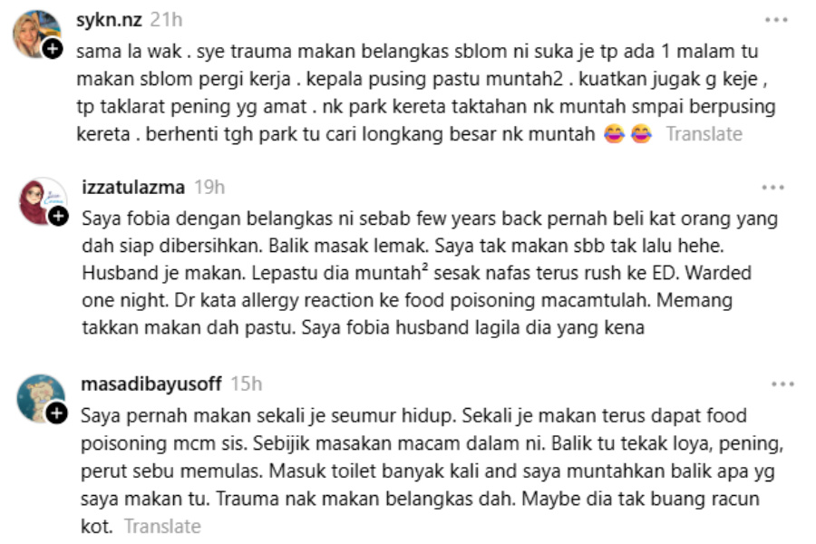 Antara komen netizen di laman Threads. 
