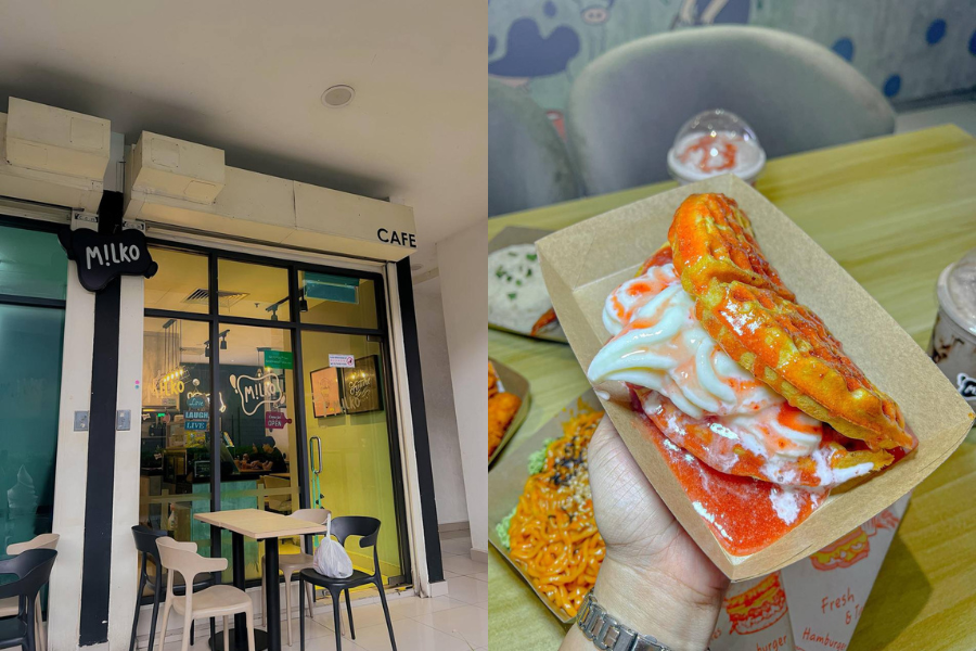Miko Cafe merupakan kafe berkonsepkan 'grab and go' yang menyajikan makanan Korea. 