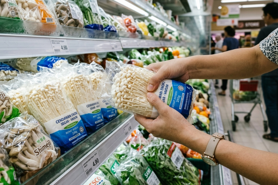 Tekstur seperti span basuh pinggan adalah petanda bagus.