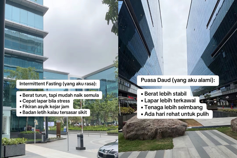 Puasa Daud membuatkan keadaan tubuh menjadi lebih stabil.