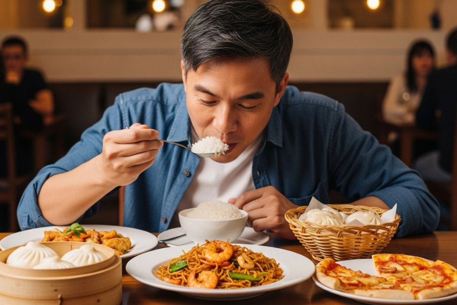 Sumber karbohidrat boleh diganti dengan makanan lebih sihat seperti telur untuk membantu mengatur selera makan, tidur, mood dan mengurangkan kesakitan.