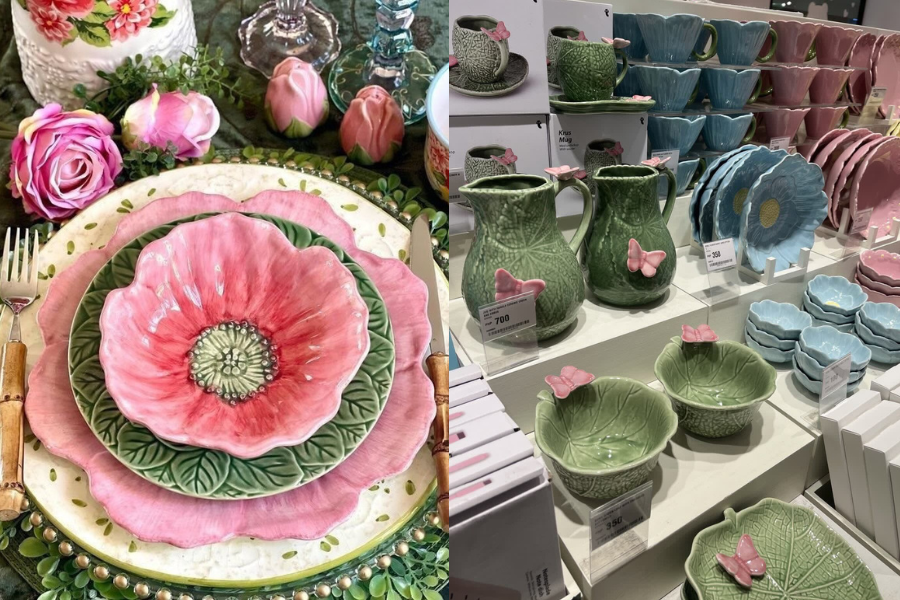 Bukan hanya bentuknya yang menjadi kegilaan, tetapi juga pilihan warna hijau dan merah jambu yang comel.