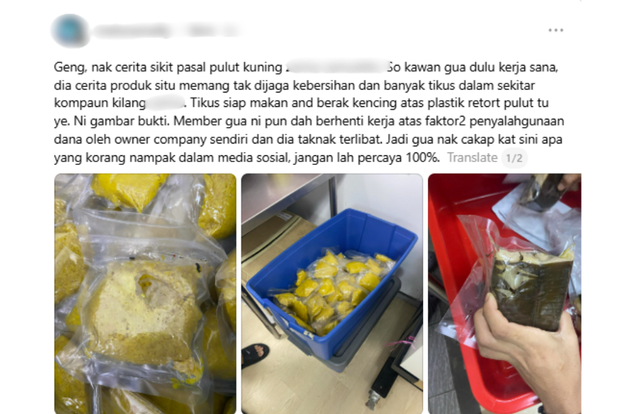 Perkongsian tersebut meraih perhatian ramai di laman Threads.