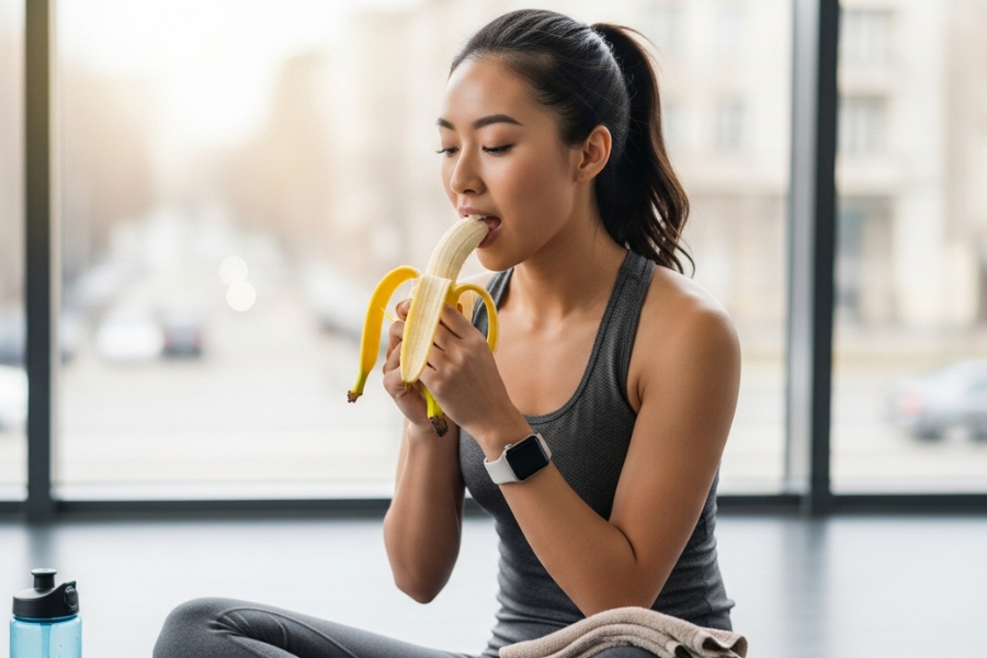 Elakkan makan pisang pada waktu malam kerana kandungan gulanya yang tinggi.