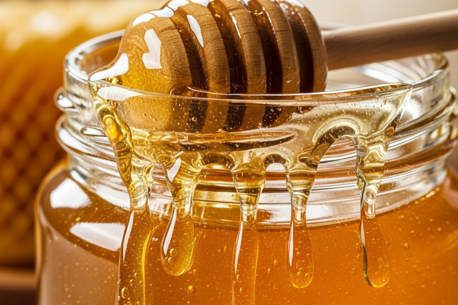 Madu memiliki sifat antibakteria dan meredakan kesakitan akibat ulser mulut.