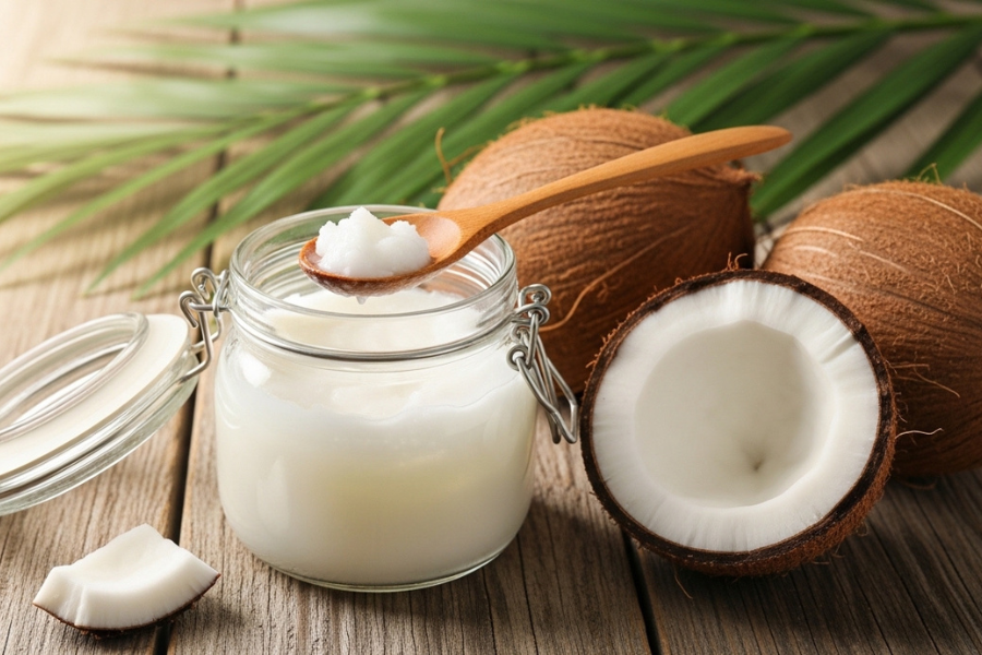 Minyak kelapa mampu memberikan kelegaan akibat ulser mulut.