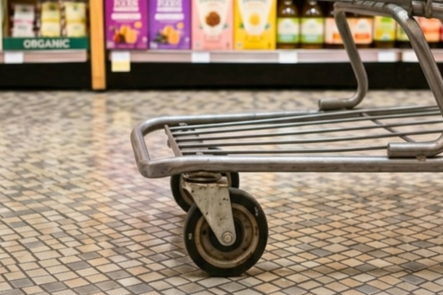 Jubin kecil menghasilkan bunyi roda lebih kecil.