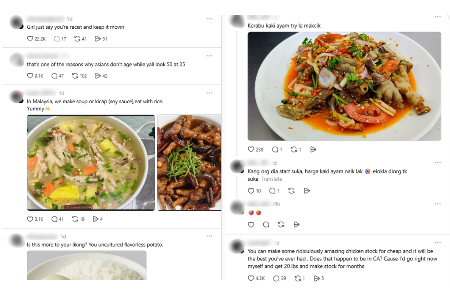 Komen rata-rata netizen dari negara Asia Tenggara di laman Threads.