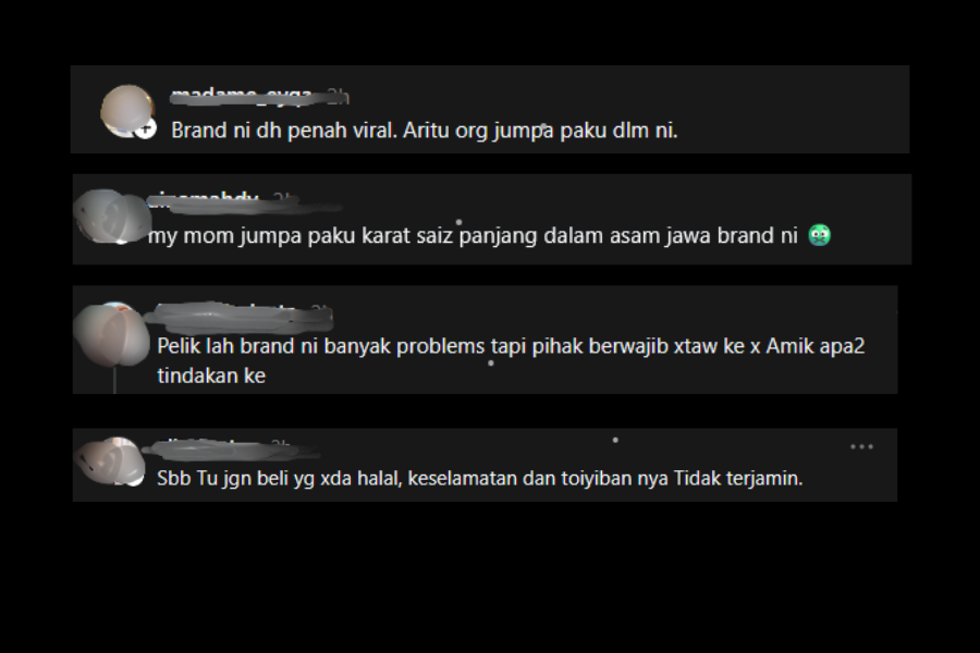 Komen netizen.
