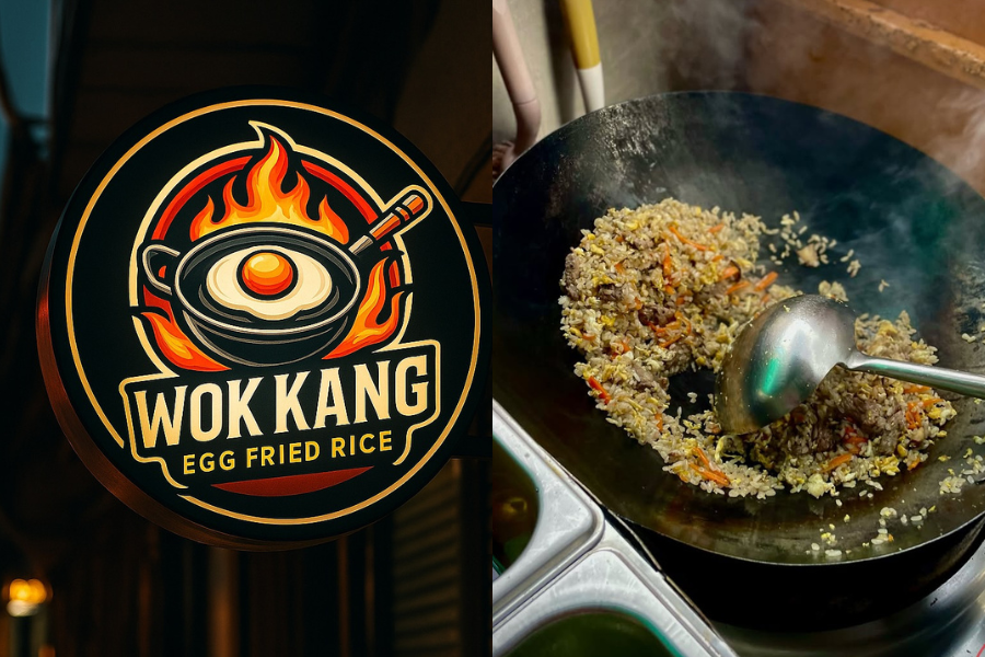 Wok Kang Egg Fried Rice merupakan sajian nasi goreng ala Cina yang ringkas tapi enak.