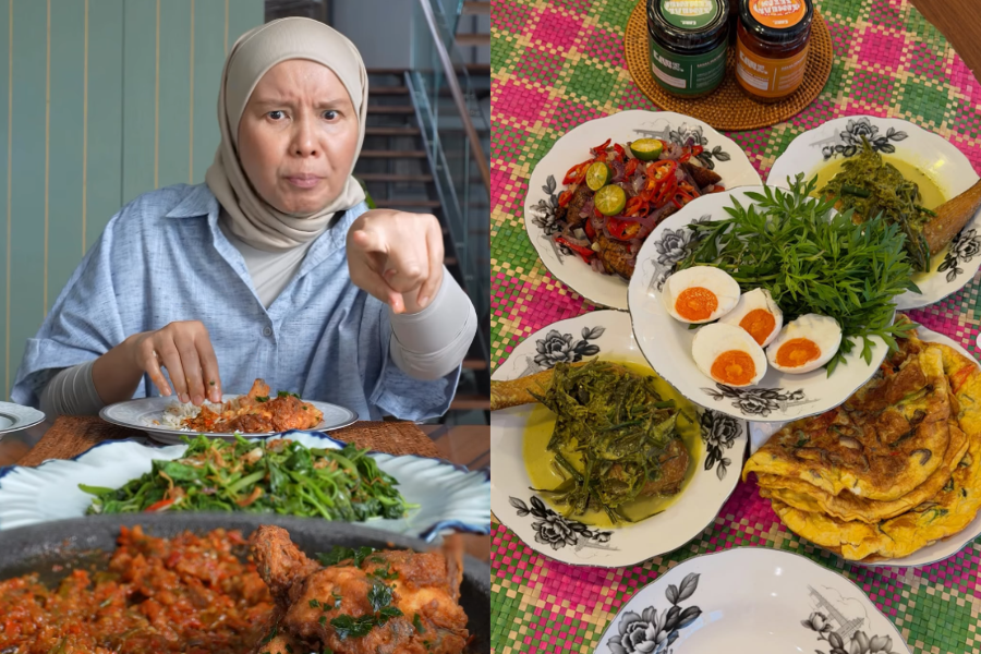 Setiap menu yang dimuak naik pasti menarik perhatian ramai.