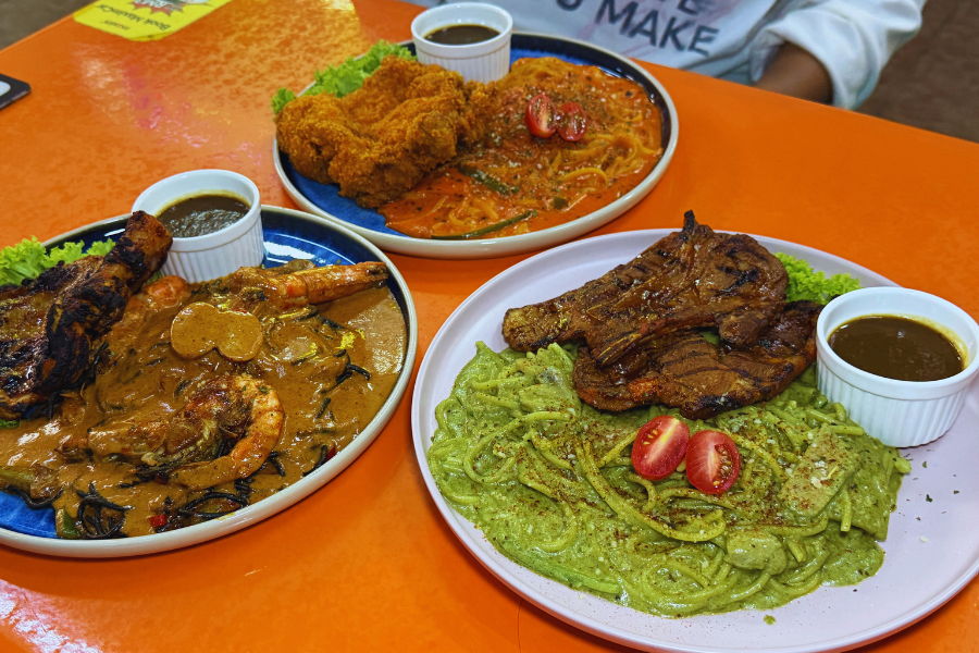 Setiap hidangan pasta disajikan menjanjikan keistimewaan rasa mampu membuka selera.