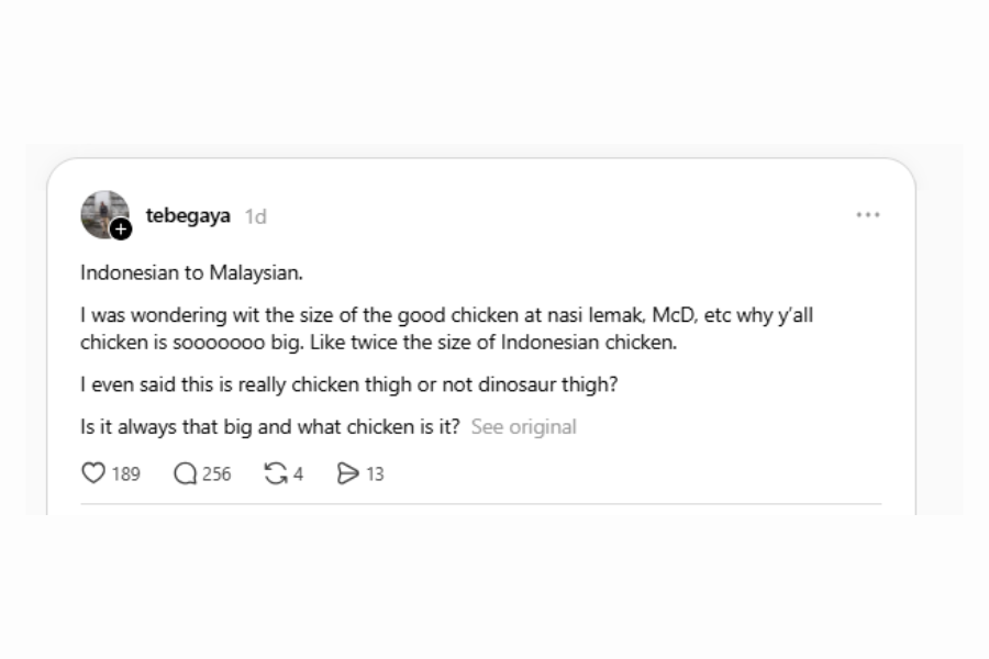 Perkongsian tersebut mencuri perhatian ramai.
