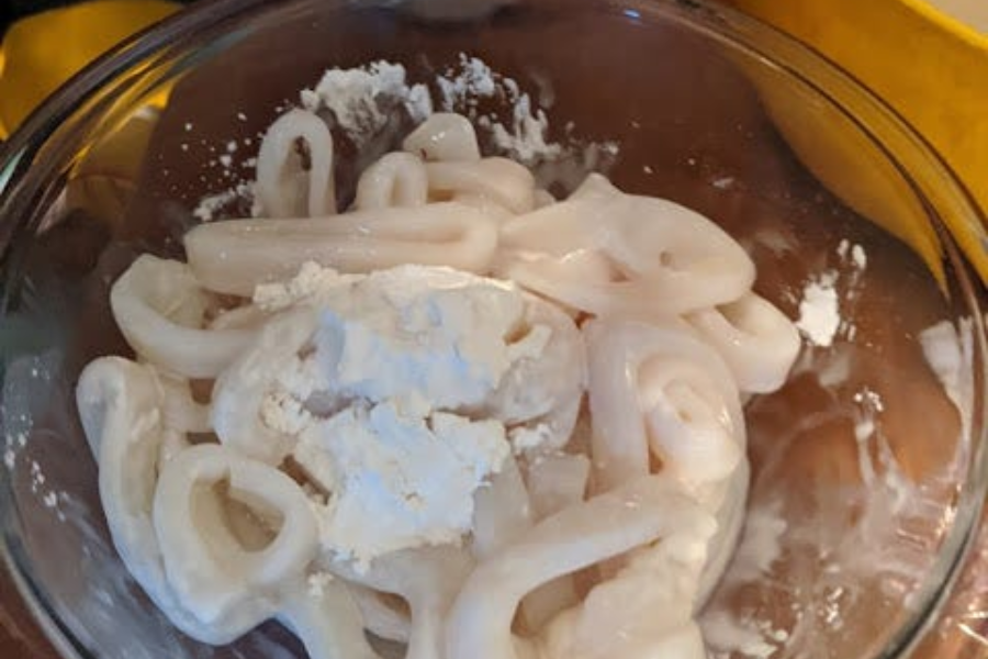 Campuran tepung ubi boleh mengurangkan tekstur sotong basah.