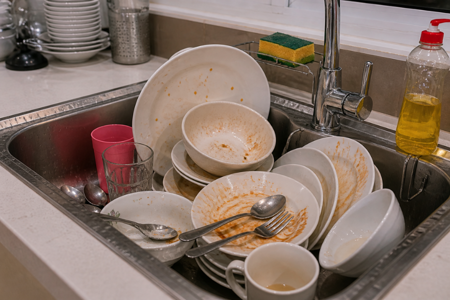 Ramai mengecam tindakan budak lelaki itu yang enggan membantu kerja di dapur.