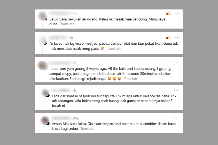 Ada netizen turut menggunakan petua ini untuk hasilkan sajian enak.