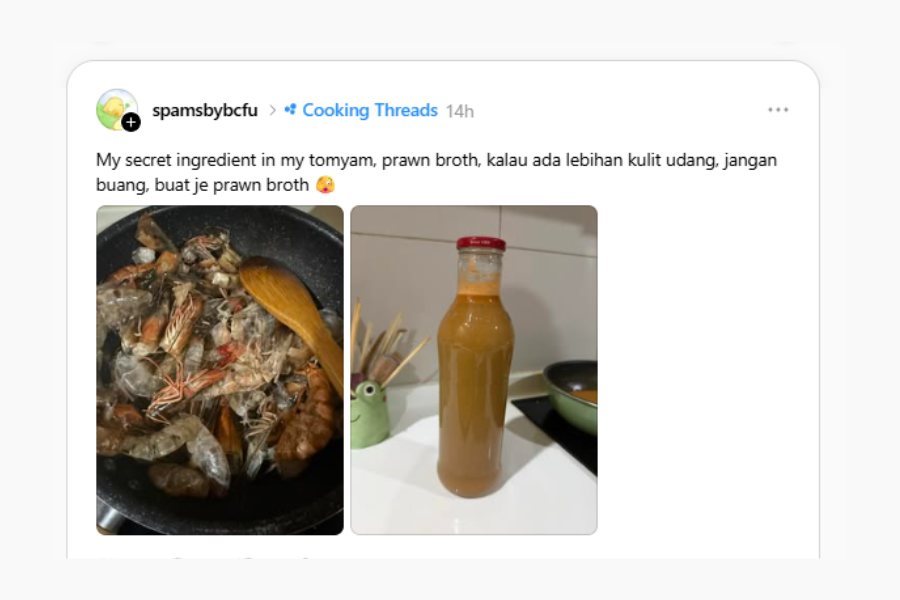 Perkongsian pengguna tersebut mencuri perhatian ramai.