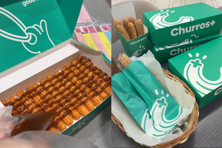 Churros Plus menawarkan isi lebih padat di bahagian dalam namun kekal rangup apabila dimakan panas-panas.