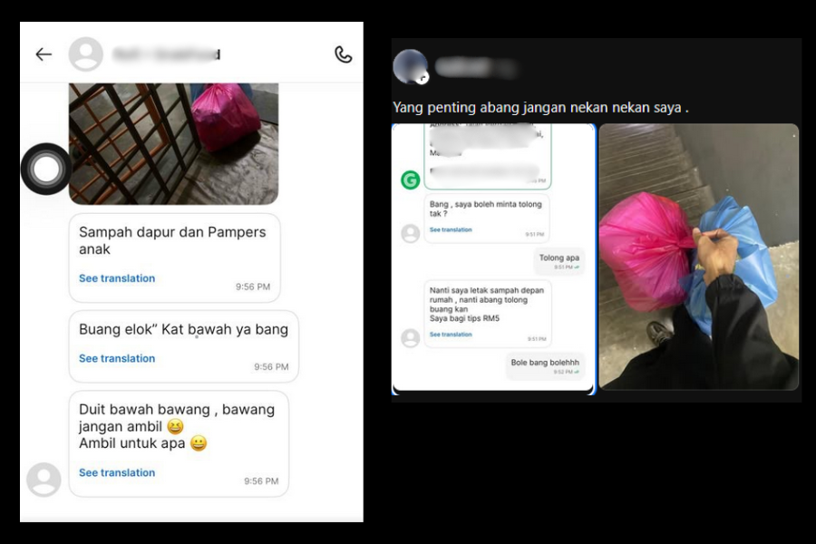 Pelanggan berkenaan turut mengambil peluang untuk jelaskan keadaan dilaluinya. 