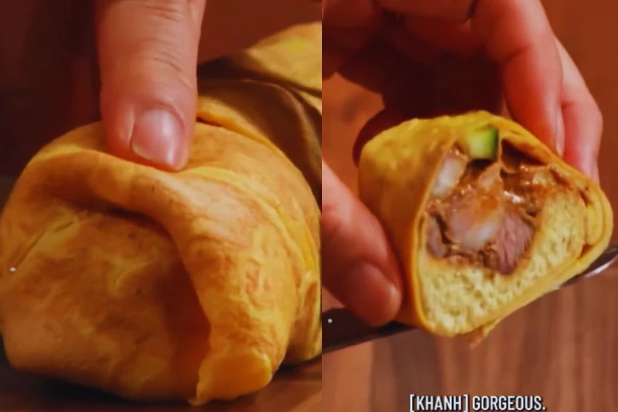 Roti john dihasilkan oleh Miin dipuji kerana tekstur lembut dan menarik perhatian. 