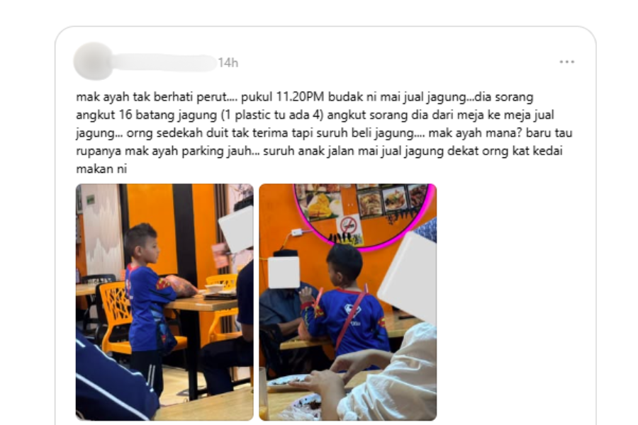 Perkongsian pengguna menarik perhatian netizen.