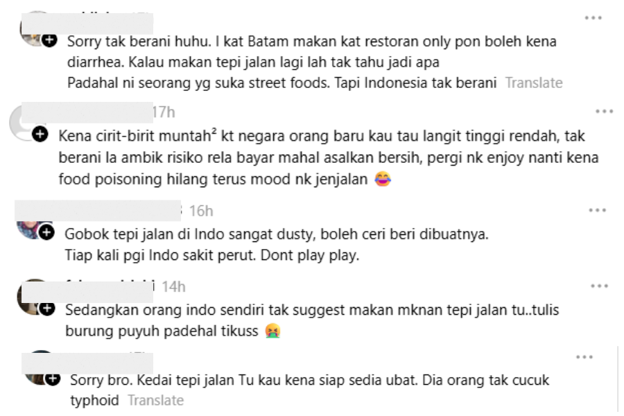 Antara komen di laman Threads.