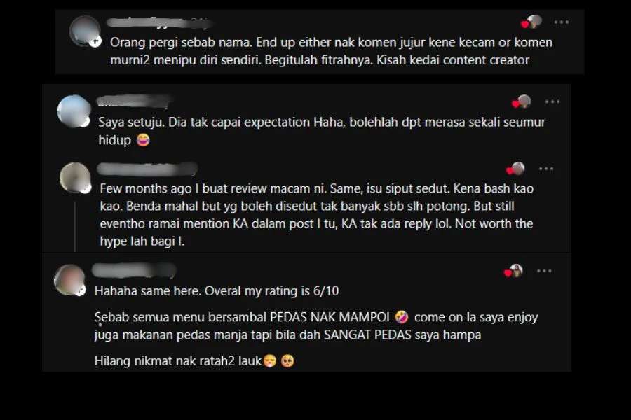 Komen netizen.